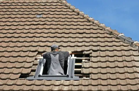 Pose de velux - Oxelaëre